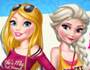 Barbie and Elsa Bffs
