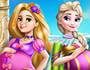 Elsa and Rapunzel Pregnant BFFs
