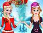 Vestir Elsa y Anna Para la Navidad