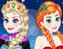 Vestir Elsa y Anna Frozen